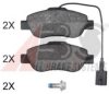A.B.S. 35066 OE Brake Pad Set, disc brake